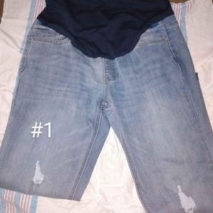 Maternity jeans 3 pairs